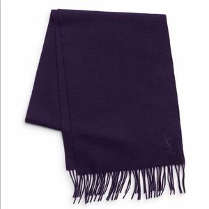 YSL wool scarf
